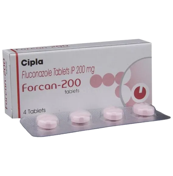forcan 200mg tablet 4's